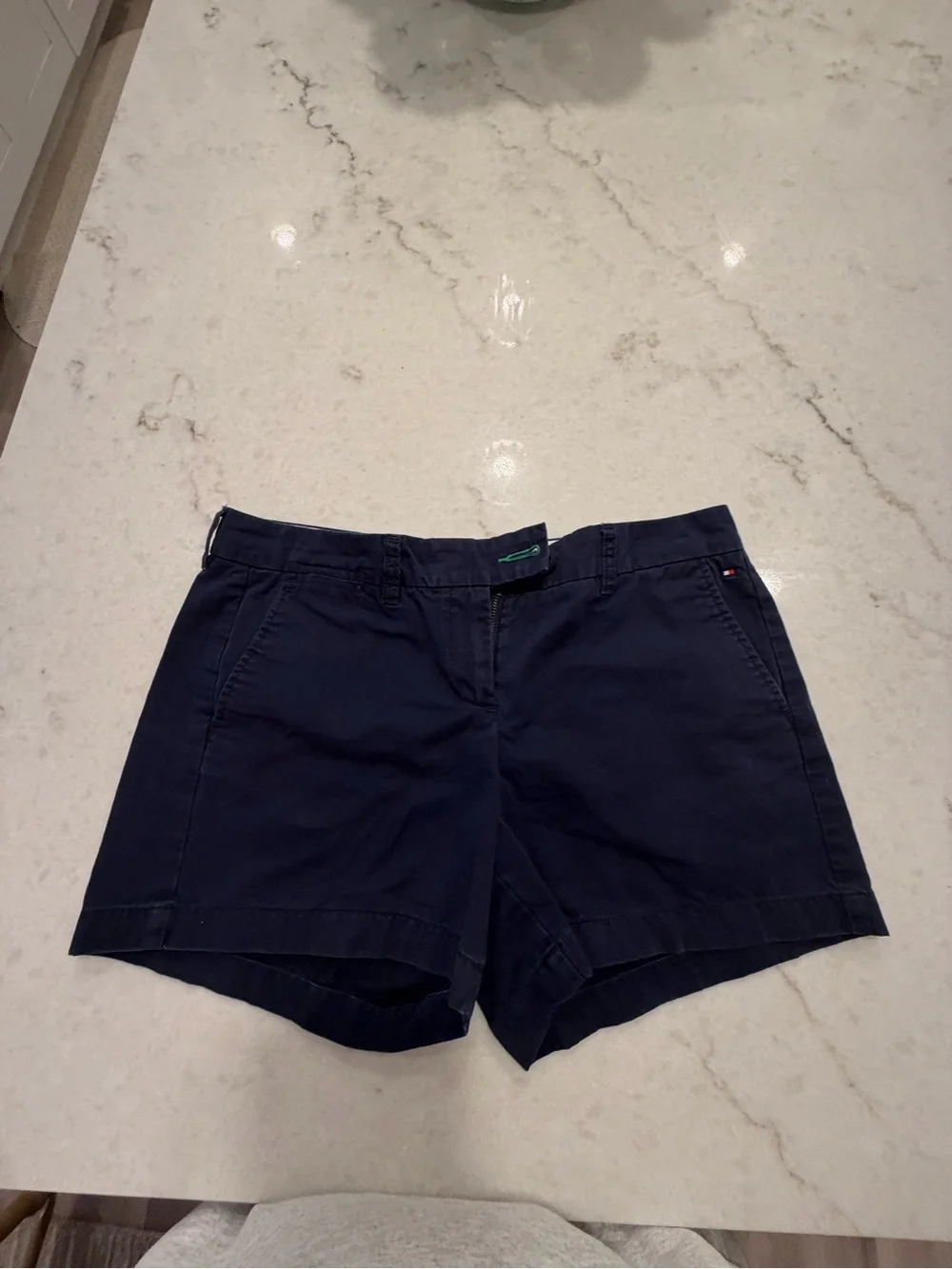Tommy Hilfiger navy Chico shorts! 10